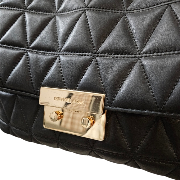 Michael Kors Sloan Quilted Leather Shoulder Bag - Picture 3 of 9